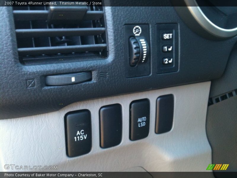 Titanium Metallic / Stone 2007 Toyota 4Runner Limited