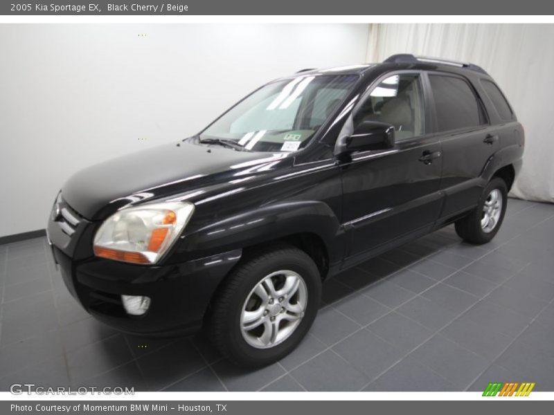 Black Cherry / Beige 2005 Kia Sportage EX