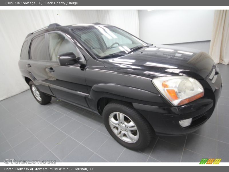 Black Cherry / Beige 2005 Kia Sportage EX