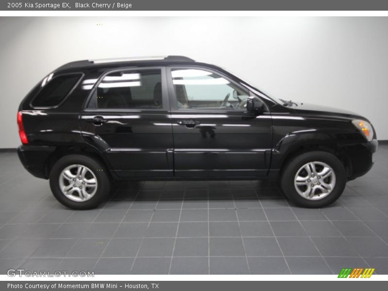 Black Cherry / Beige 2005 Kia Sportage EX