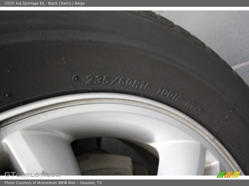 Black Cherry / Beige 2005 Kia Sportage EX