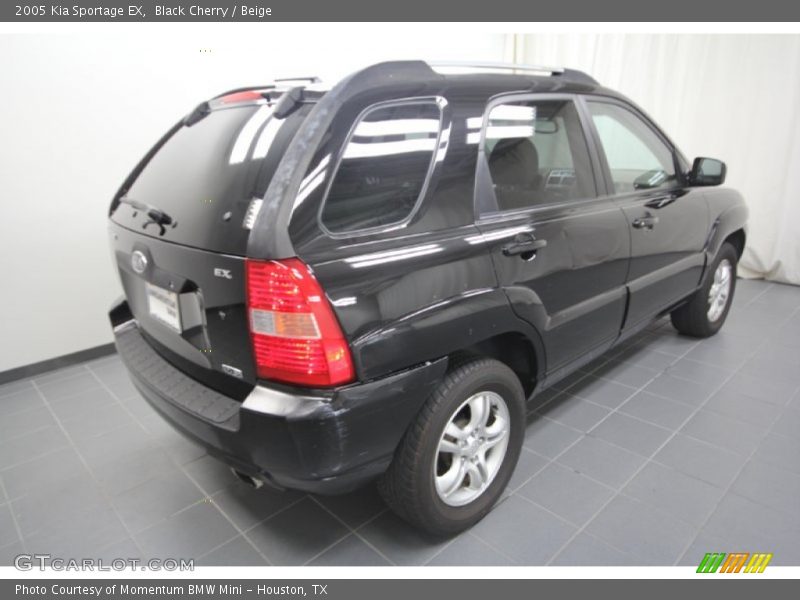 Black Cherry / Beige 2005 Kia Sportage EX