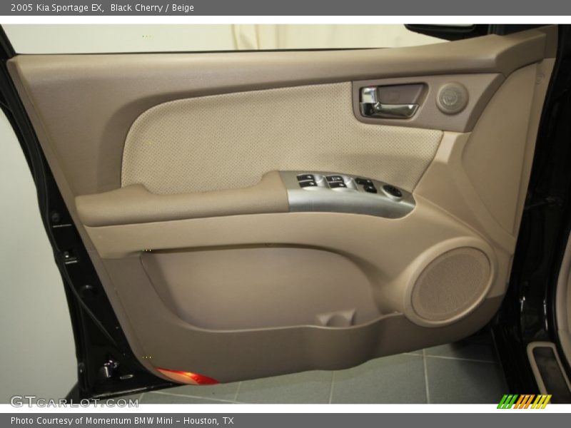 Black Cherry / Beige 2005 Kia Sportage EX