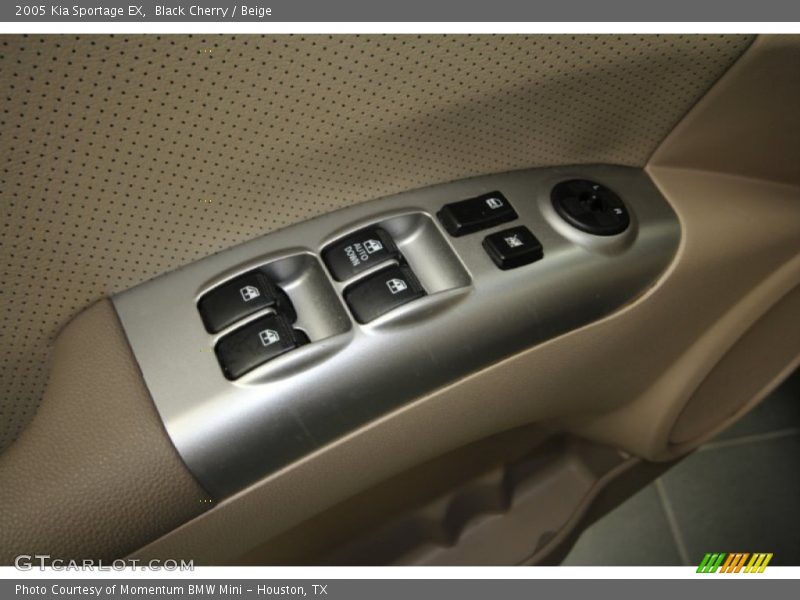 Black Cherry / Beige 2005 Kia Sportage EX