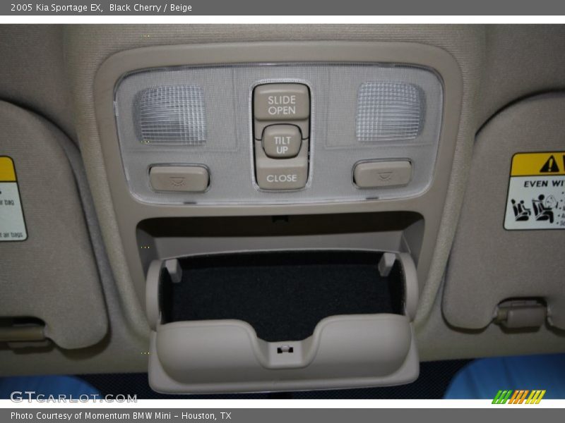 Black Cherry / Beige 2005 Kia Sportage EX