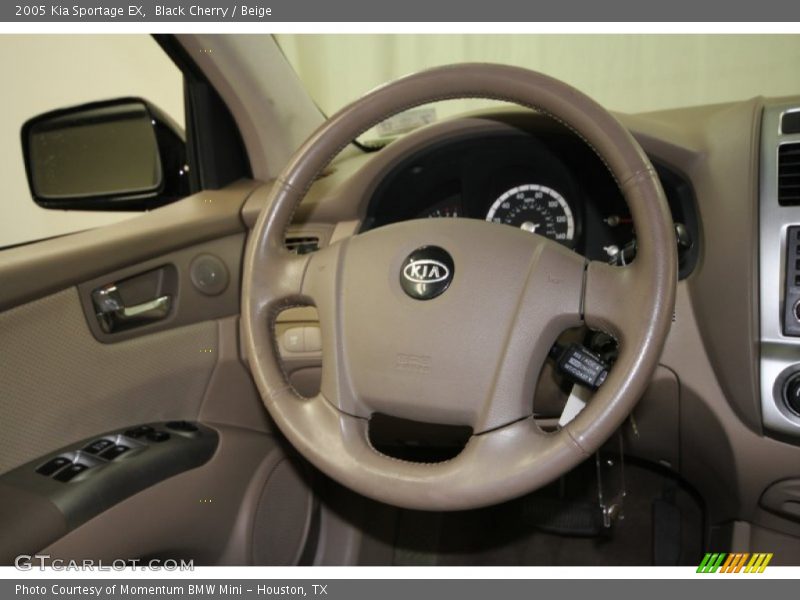 Black Cherry / Beige 2005 Kia Sportage EX