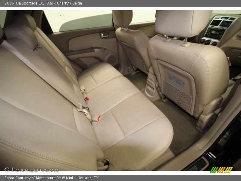 Black Cherry / Beige 2005 Kia Sportage EX