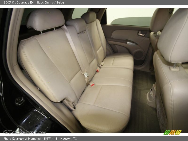 Black Cherry / Beige 2005 Kia Sportage EX