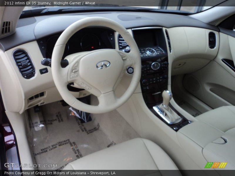 Wheat Interior - 2012 EX 35 Journey 