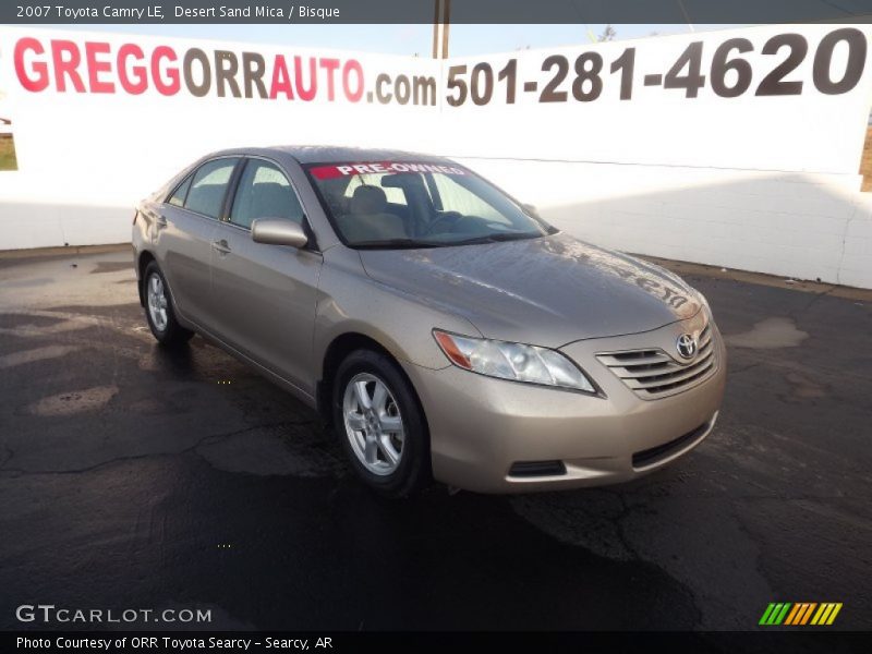 Desert Sand Mica / Bisque 2007 Toyota Camry LE