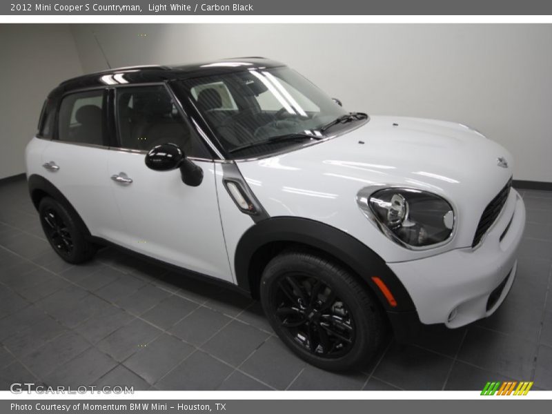 Light White / Carbon Black 2012 Mini Cooper S Countryman