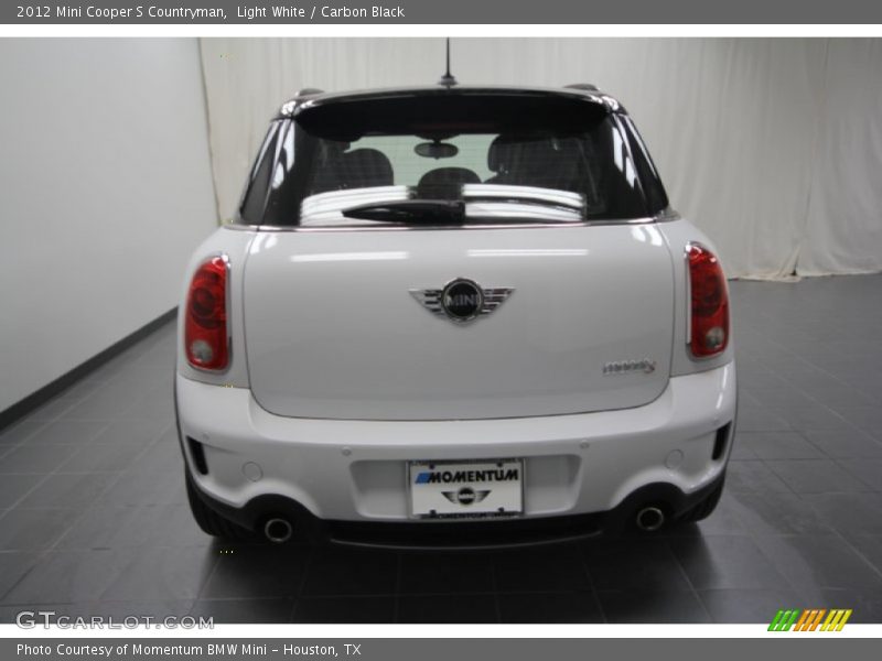 Light White / Carbon Black 2012 Mini Cooper S Countryman