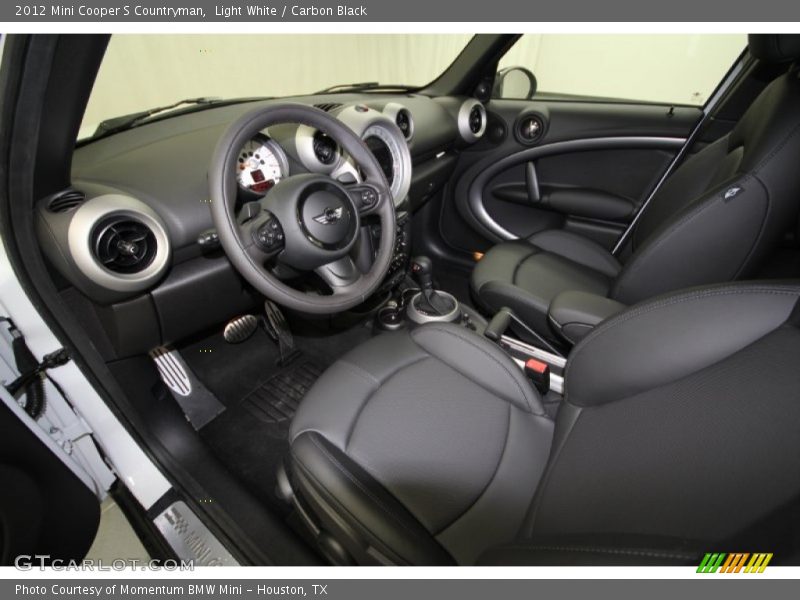 Light White / Carbon Black 2012 Mini Cooper S Countryman