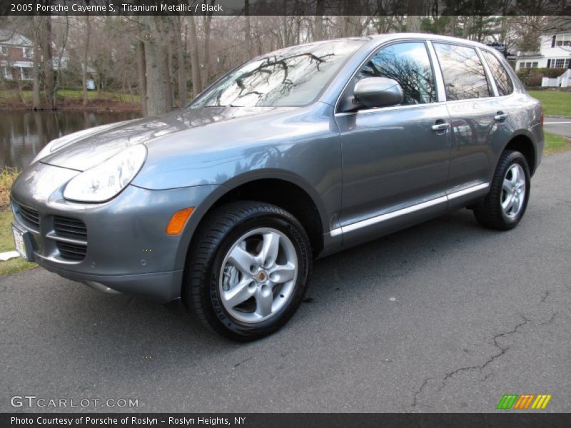 Titanium Metallic / Black 2005 Porsche Cayenne S