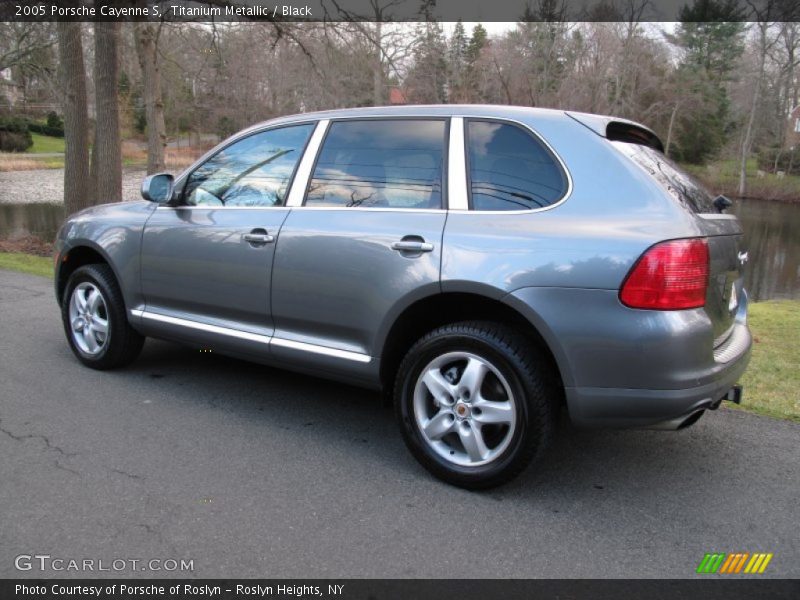 Titanium Metallic / Black 2005 Porsche Cayenne S