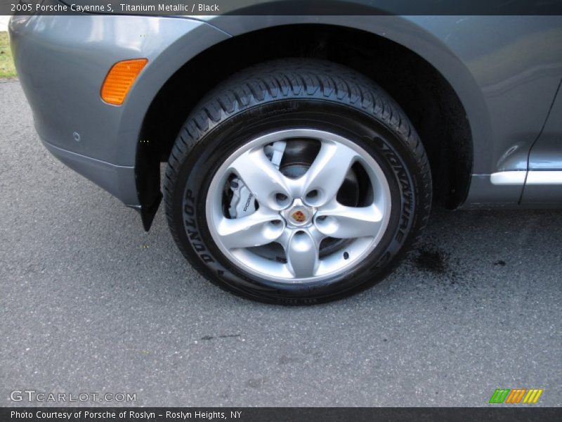 Titanium Metallic / Black 2005 Porsche Cayenne S