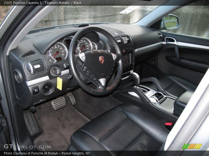 Titanium Metallic / Black 2005 Porsche Cayenne S