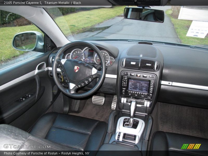 Titanium Metallic / Black 2005 Porsche Cayenne S