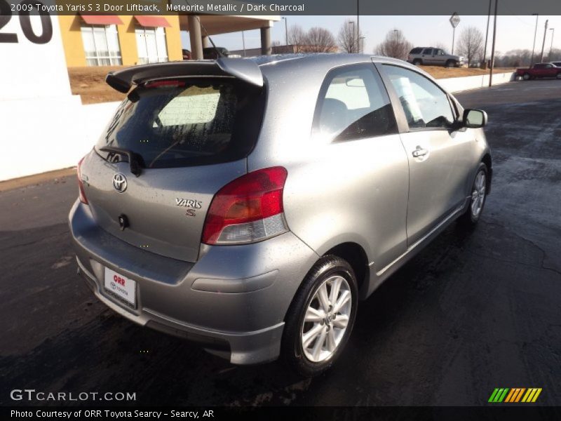 Meteorite Metallic / Dark Charcoal 2009 Toyota Yaris S 3 Door Liftback