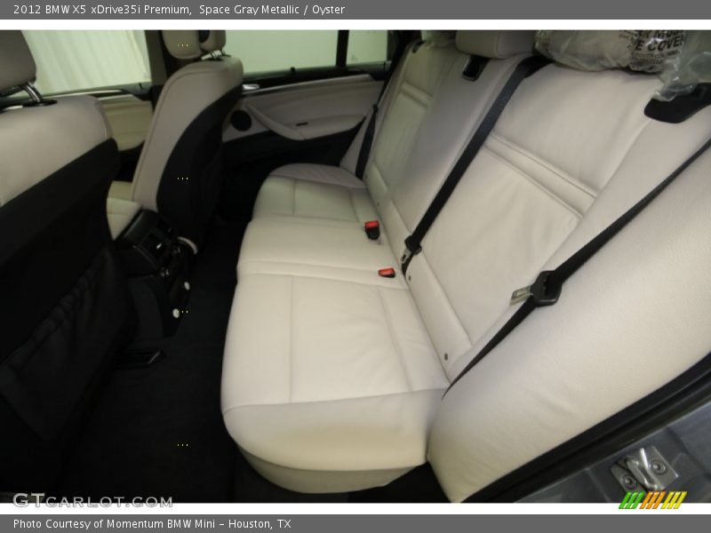 Space Gray Metallic / Oyster 2012 BMW X5 xDrive35i Premium