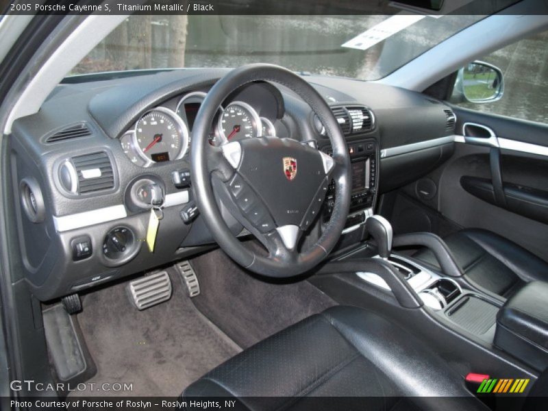 Titanium Metallic / Black 2005 Porsche Cayenne S