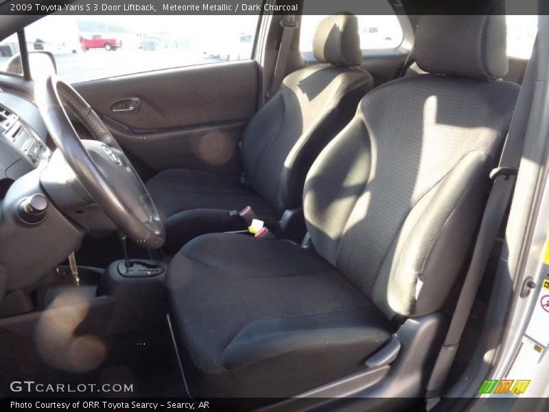  2009 Yaris S 3 Door Liftback Dark Charcoal Interior