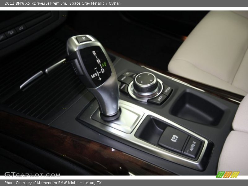 Space Gray Metallic / Oyster 2012 BMW X5 xDrive35i Premium