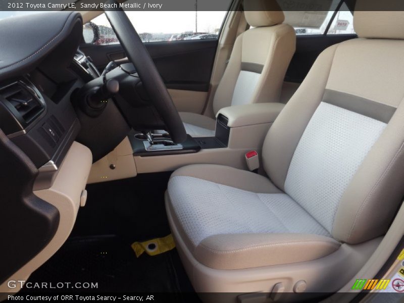 Sandy Beach Metallic / Ivory 2012 Toyota Camry LE