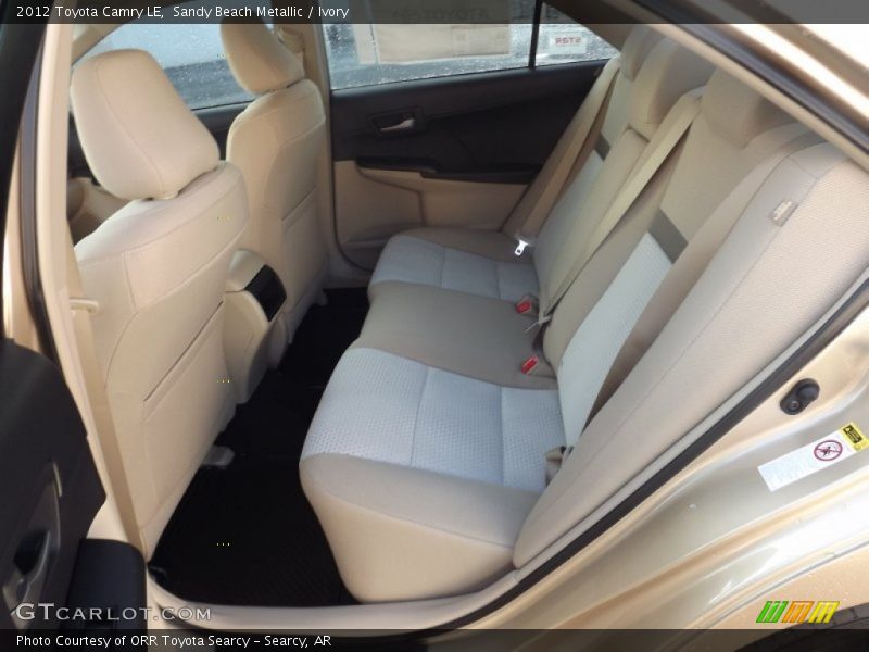 Sandy Beach Metallic / Ivory 2012 Toyota Camry LE