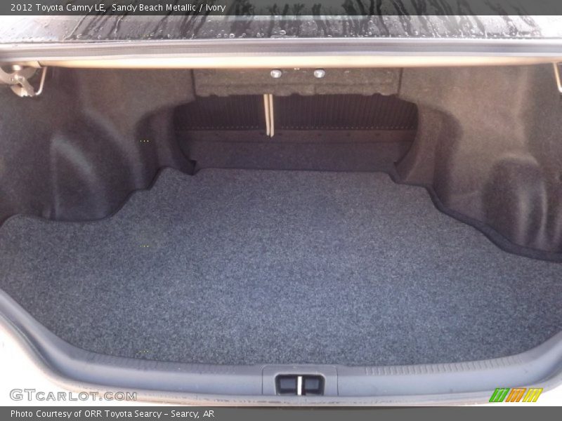 Sandy Beach Metallic / Ivory 2012 Toyota Camry LE