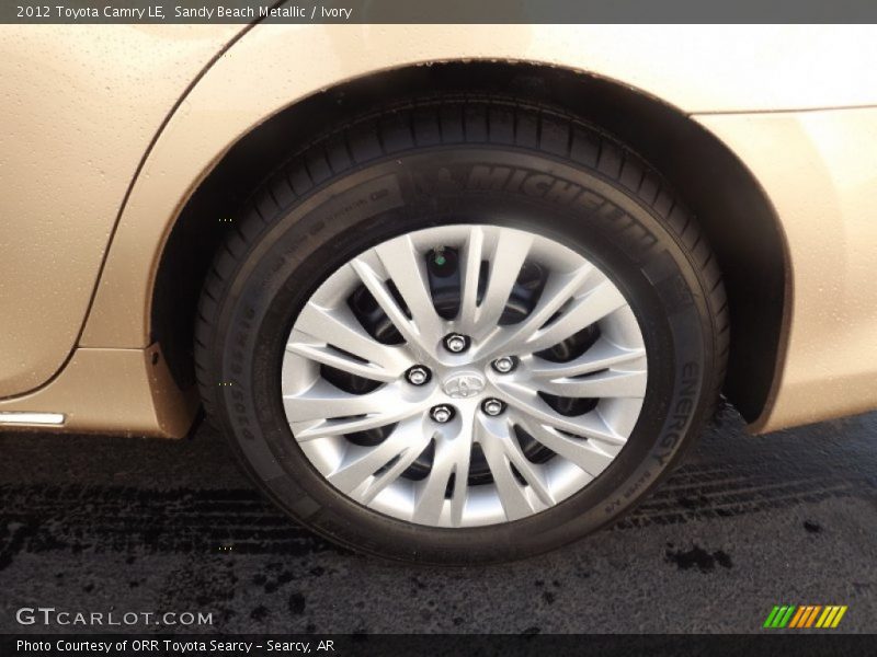 Sandy Beach Metallic / Ivory 2012 Toyota Camry LE
