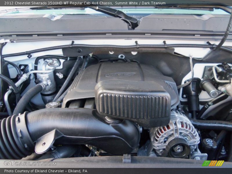  2012 Silverado 3500HD WT Regular Cab 4x4 Chassis Engine - 6.0 Liter OHV 16-Valve Vortec V8