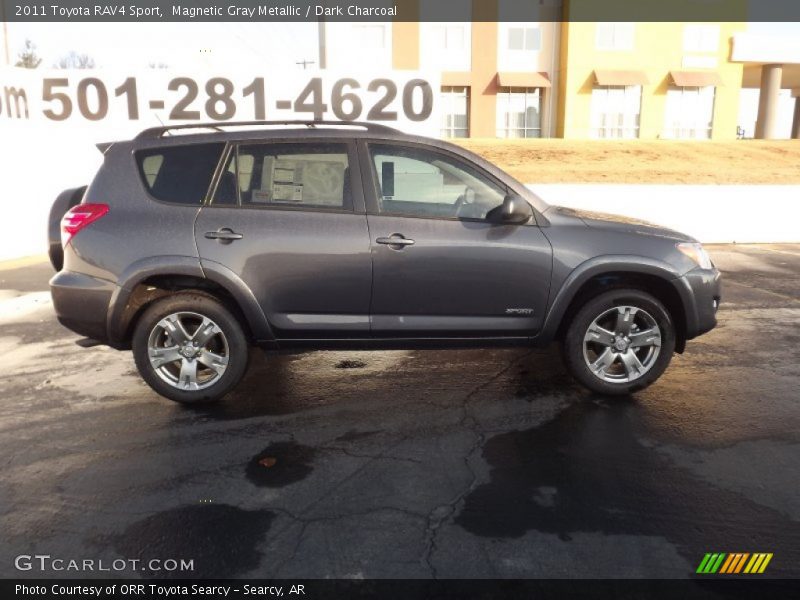 Magnetic Gray Metallic / Dark Charcoal 2011 Toyota RAV4 Sport