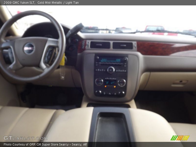 Gold Mist Metallic / Light Tan 2009 GMC Yukon SLT