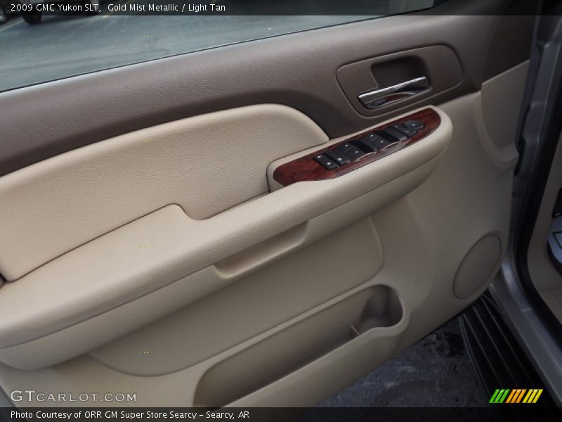 Gold Mist Metallic / Light Tan 2009 GMC Yukon SLT