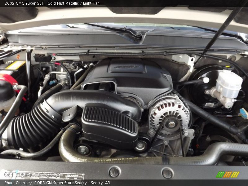 Gold Mist Metallic / Light Tan 2009 GMC Yukon SLT