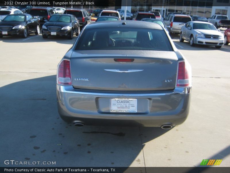 Tungsten Metallic / Black 2012 Chrysler 300 Limited