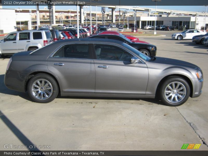 Tungsten Metallic / Black 2012 Chrysler 300 Limited