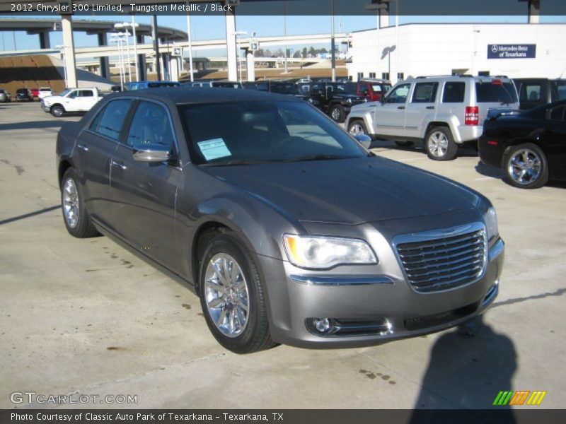 Tungsten Metallic / Black 2012 Chrysler 300 Limited