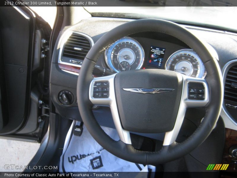 Tungsten Metallic / Black 2012 Chrysler 300 Limited
