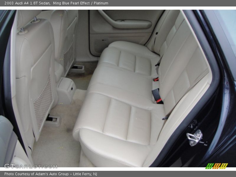 Ming Blue Pearl Effect / Platinum 2003 Audi A4 1.8T Sedan