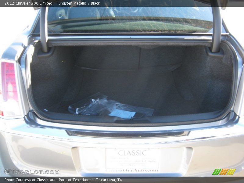 Tungsten Metallic / Black 2012 Chrysler 300 Limited