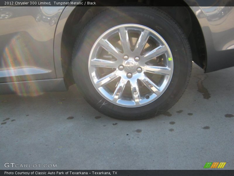 Tungsten Metallic / Black 2012 Chrysler 300 Limited