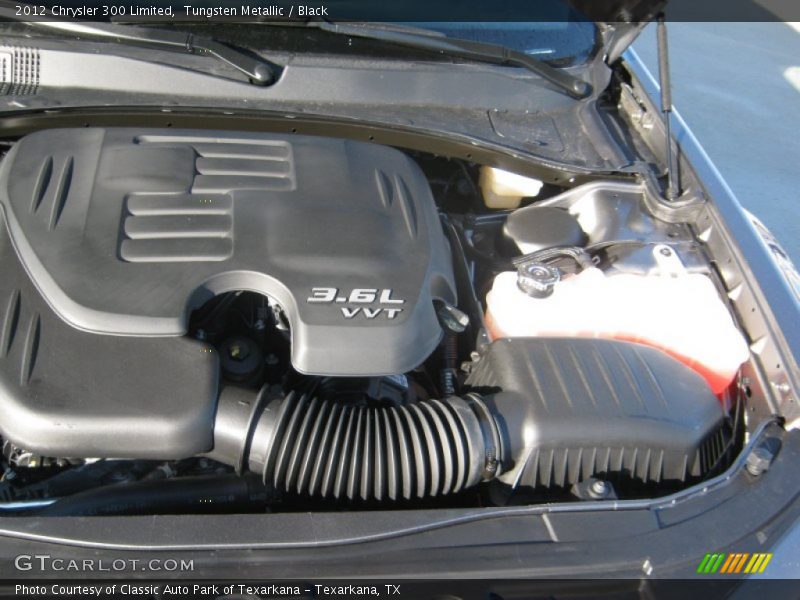 Tungsten Metallic / Black 2012 Chrysler 300 Limited
