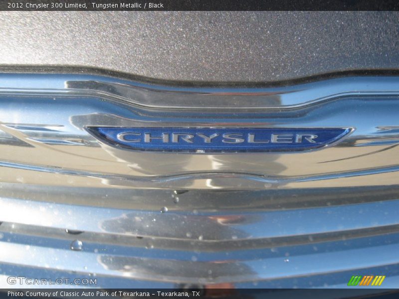 Tungsten Metallic / Black 2012 Chrysler 300 Limited