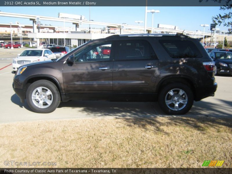 Medium Brown Metallic / Ebony 2012 GMC Acadia SL