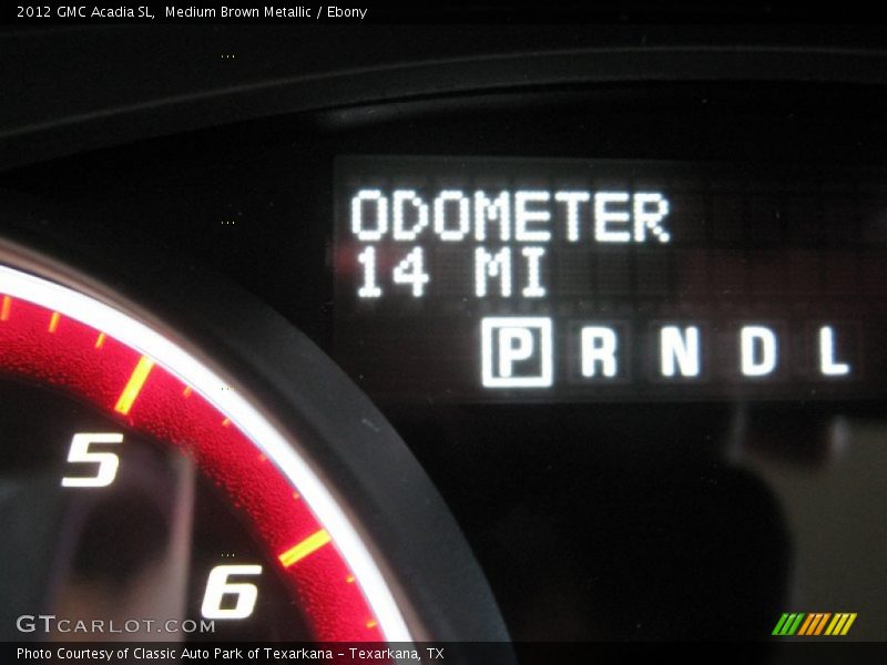 Medium Brown Metallic / Ebony 2012 GMC Acadia SL
