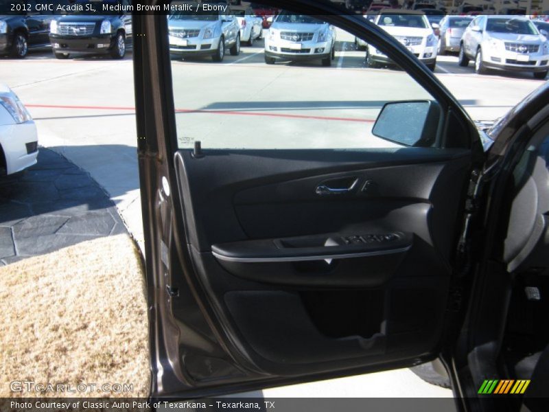 Medium Brown Metallic / Ebony 2012 GMC Acadia SL