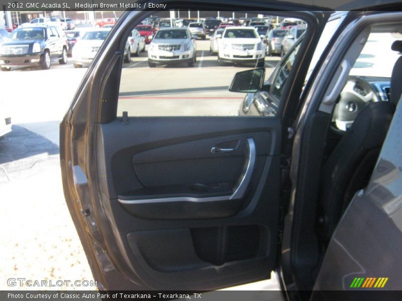 Medium Brown Metallic / Ebony 2012 GMC Acadia SL