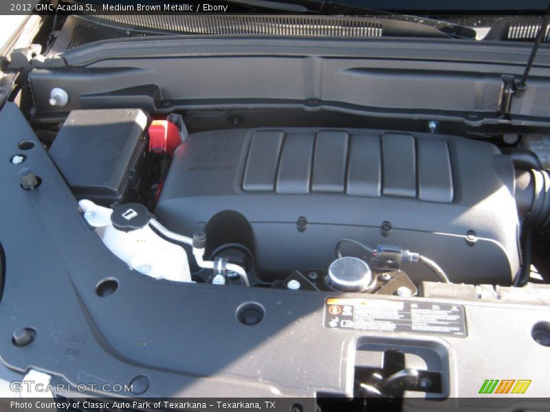 Medium Brown Metallic / Ebony 2012 GMC Acadia SL